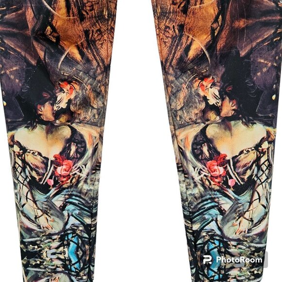 ALTAR EGO Spanish Dancer at the Moulin Rouge Legging - Picture 8 of 9